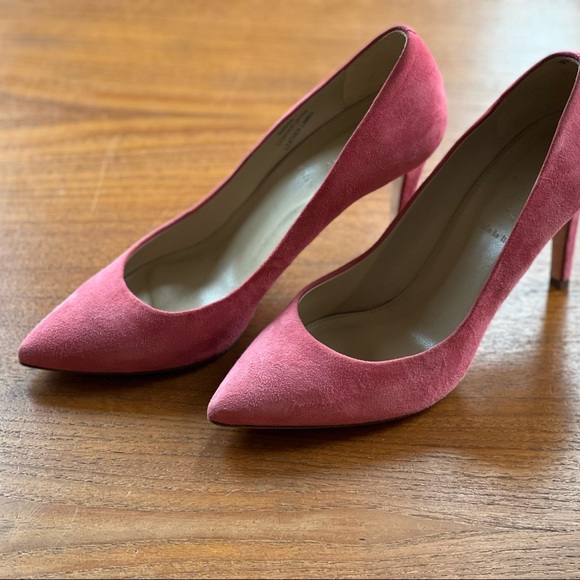J.Crew Pink Velvet Pumps - Picture 2 of 2